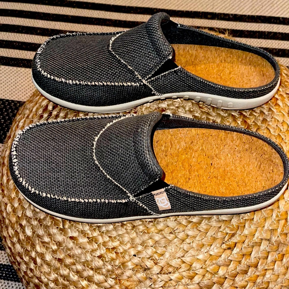 Spenco Men's Siesta Canvas Slide Sandal